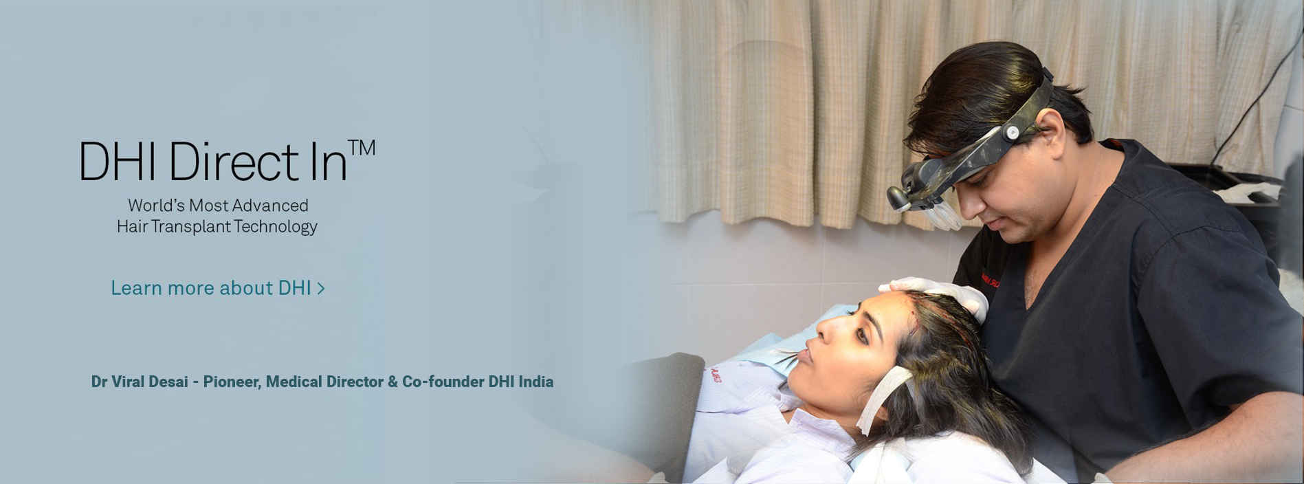 DHI India - Direct Hair Implant and Hair Transplant Clinic in India